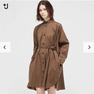 [ Uniqlo x Jil Sander ] +J Dolman Long-Sleeve Short Dress